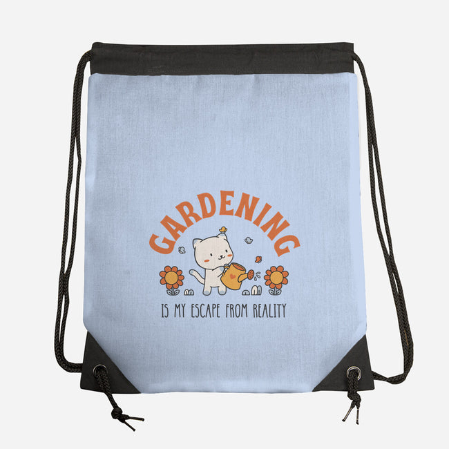 Gardening Is My Escape-None-Drawstring-Bag-brunopires