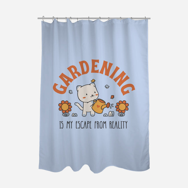 Gardening Is My Escape-None-Polyester-Shower Curtain-brunopires