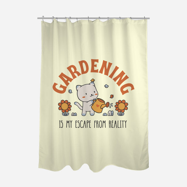 Gardening Is My Escape-None-Polyester-Shower Curtain-brunopires