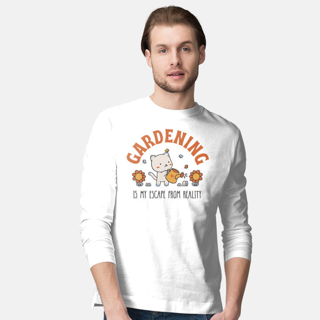 Gardening Is My Escape-Mens-Long Sleeved-Tee-brunopires