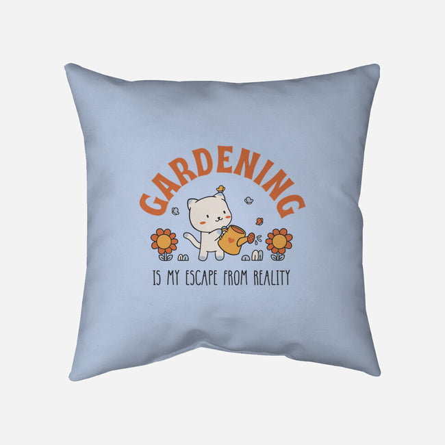 Gardening Is My Escape-None-Removable Cover w Insert-Throw Pillow-brunopires