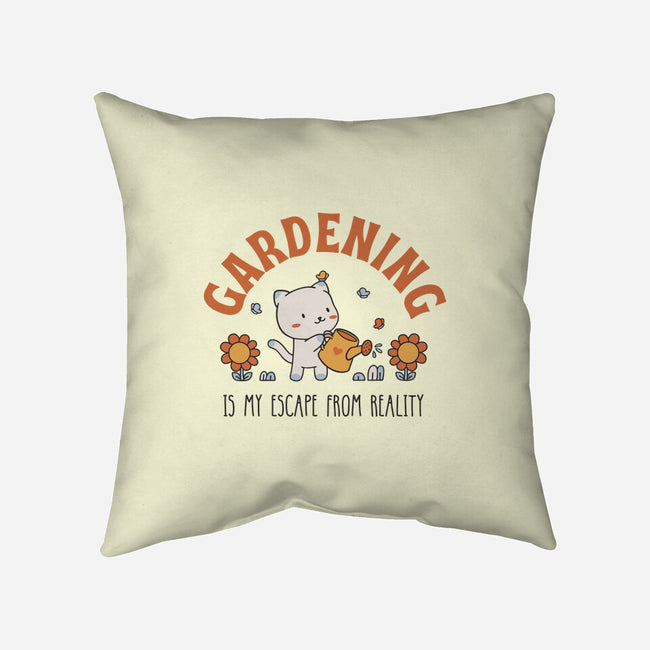 Gardening Is My Escape-None-Removable Cover w Insert-Throw Pillow-brunopires