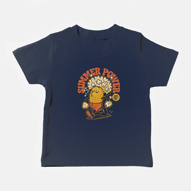 Summer Power-Baby-Basic-Tee-Popnotic