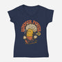 Summer Power-Womens-V-Neck-Tee-Popnotic