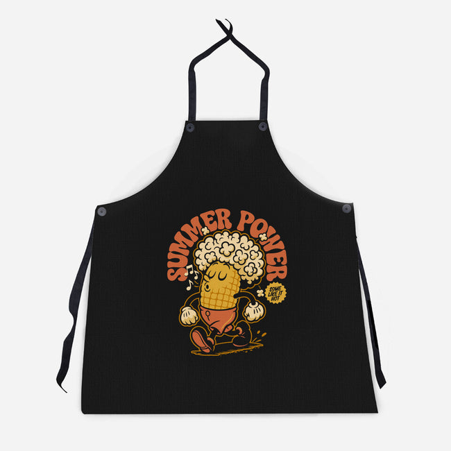 Summer Power-Unisex-Kitchen-Apron-Popnotic