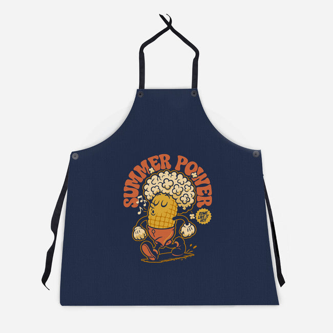 Summer Power-Unisex-Kitchen-Apron-Popnotic