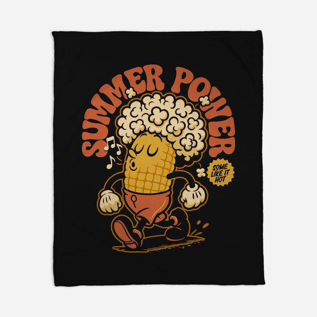 Summer Power-None-Fleece-Blanket-Popnotic
