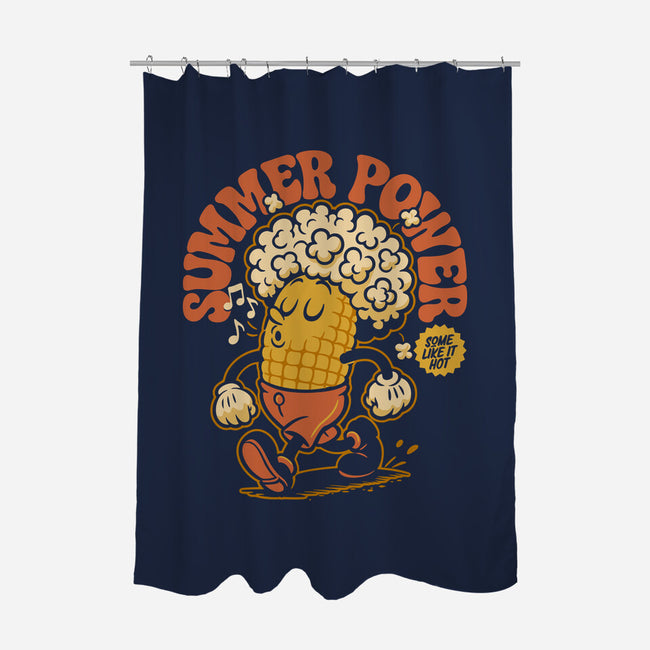 Summer Power-None-Polyester-Shower Curtain-Popnotic