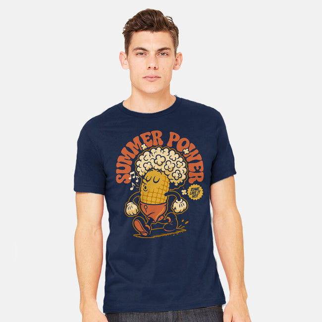 Summer Power-Mens-Heavyweight-Tee-Popnotic