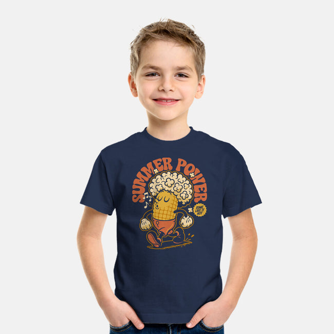 Summer Power-Youth-Basic-Tee-Popnotic
