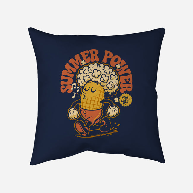 Summer Power-None-Removable Cover w Insert-Throw Pillow-Popnotic