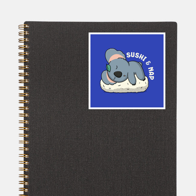 Sushi And Nap-None-Glossy-Sticker-Freecheese