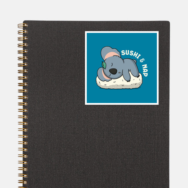 Sushi And Nap-None-Glossy-Sticker-Freecheese