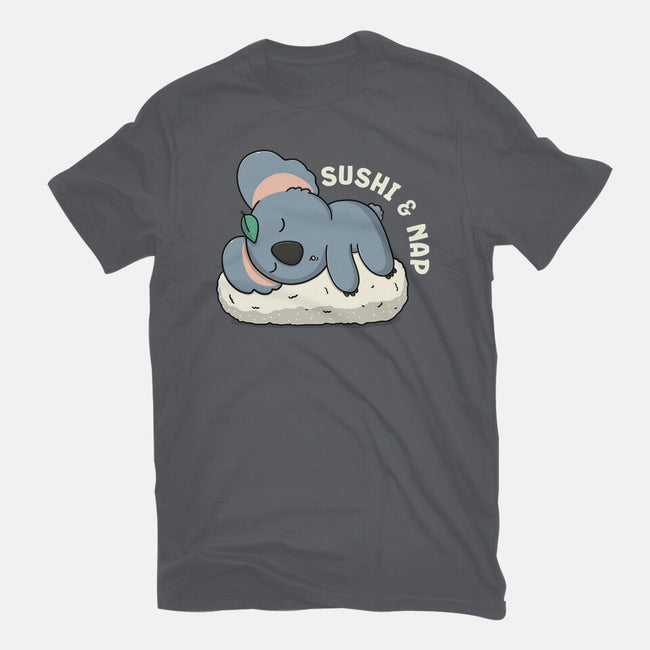Sushi And Nap-Womens-Fitted-Tee-Freecheese