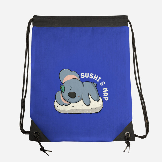 Sushi And Nap-None-Drawstring-Bag-Freecheese