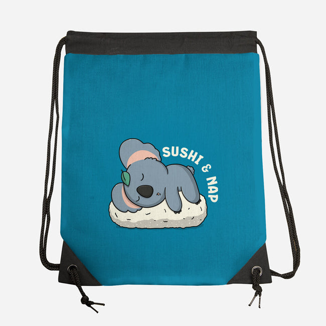 Sushi And Nap-None-Drawstring-Bag-Freecheese