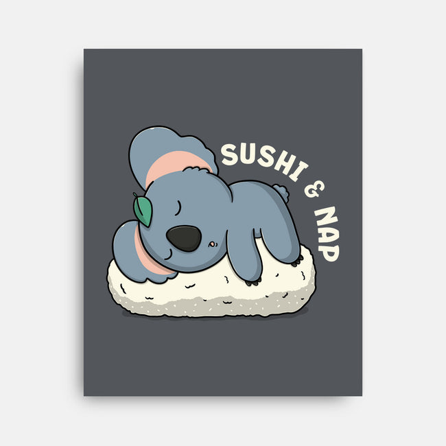 Sushi And Nap-None-Stretched-Canvas-Freecheese