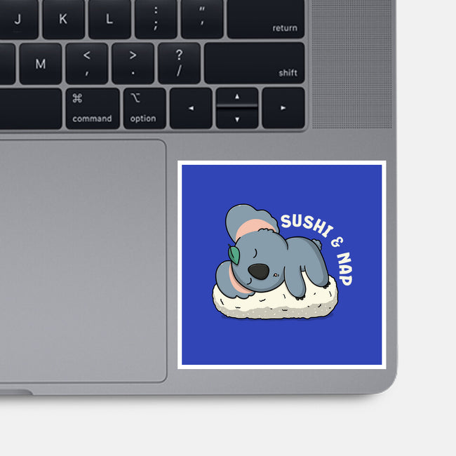 Sushi And Nap-None-Glossy-Sticker-Freecheese