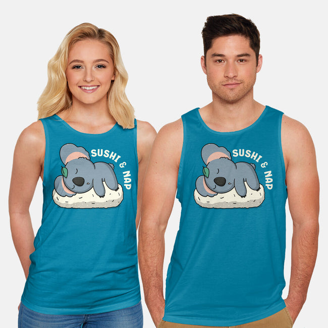 Sushi And Nap-Unisex-Basic-Tank-Freecheese