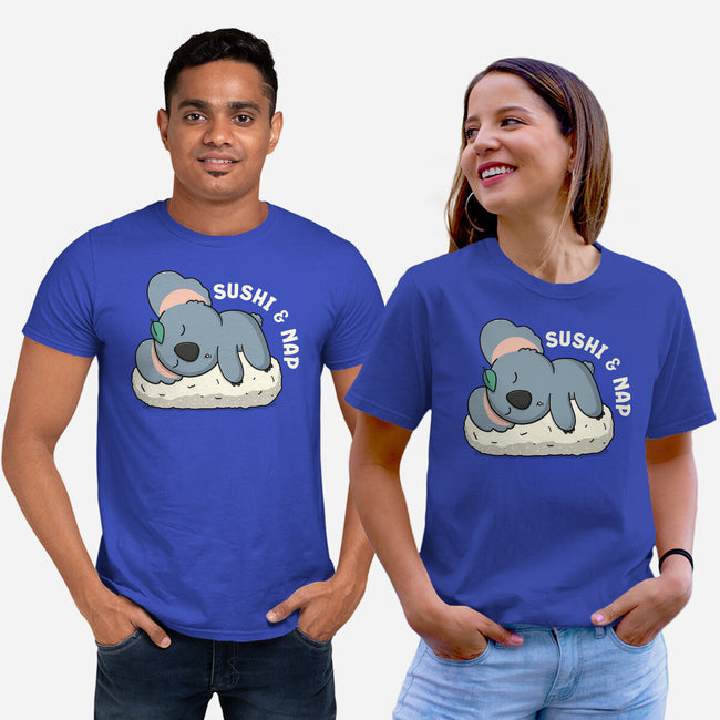 Sushi And Nap-Unisex-Basic-Tee-Freecheese