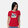 Sushi And Nap-Womens-Basic-Tee-Freecheese