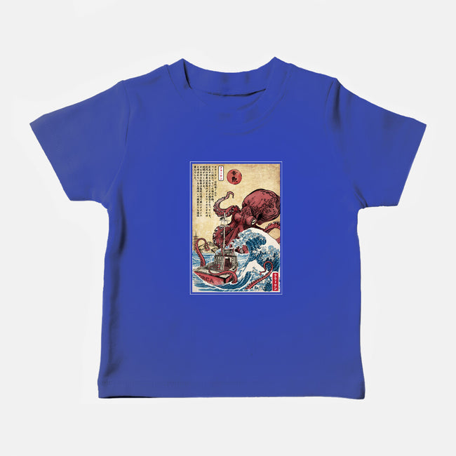 Hunting The Kraken In Japan-Baby-Basic-Tee-DrMonekers
