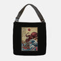 Hunting The Kraken In Japan-None-Adjustable Tote-Bag-DrMonekers