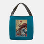 Hunting The Kraken In Japan-None-Adjustable Tote-Bag-DrMonekers