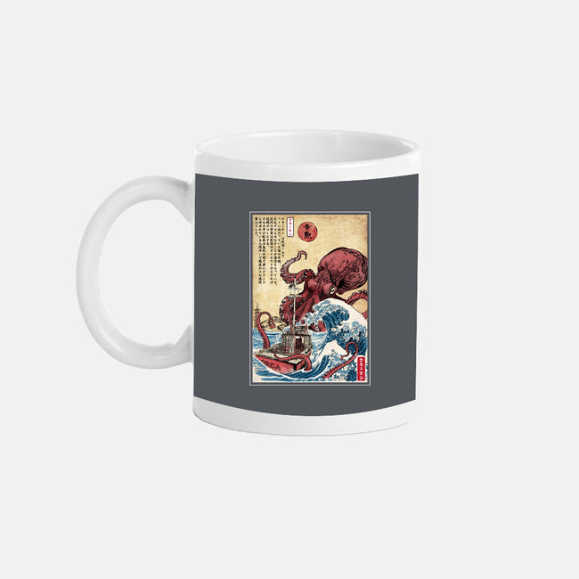 Hunting The Kraken In Japan-None-Mug-Drinkware-DrMonekers