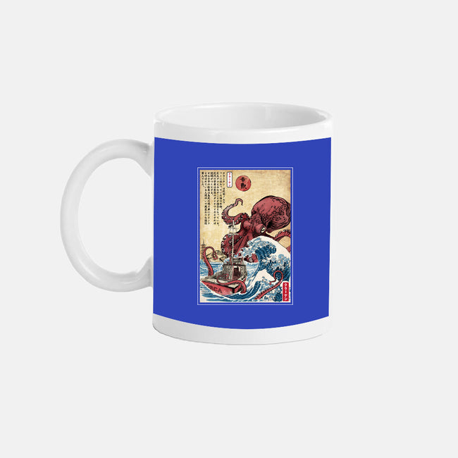 Hunting The Kraken In Japan-None-Mug-Drinkware-DrMonekers