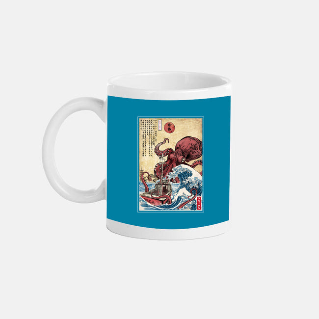 Hunting The Kraken In Japan-None-Mug-Drinkware-DrMonekers
