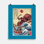 Hunting The Kraken In Japan-None-Matte-Poster-DrMonekers