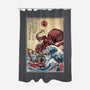 Hunting The Kraken In Japan-None-Polyester-Shower Curtain-DrMonekers