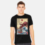 Hunting The Kraken In Japan-Mens-Heavyweight-Tee-DrMonekers