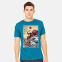 Hunting The Kraken In Japan-Mens-Heavyweight-Tee-DrMonekers