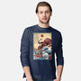 Hunting The Kraken In Japan-Mens-Long Sleeved-Tee-DrMonekers