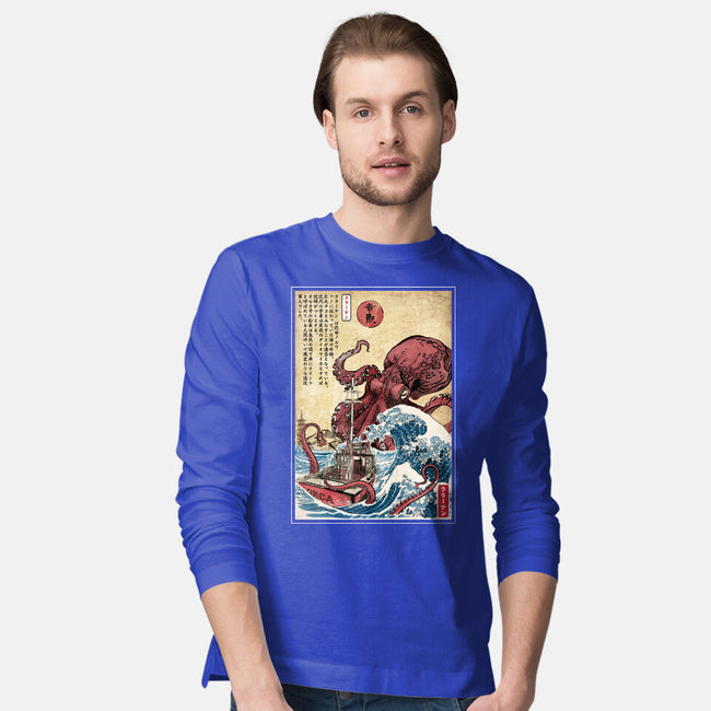 Hunting The Kraken In Japan-Mens-Long Sleeved-Tee-DrMonekers