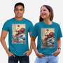 Hunting The Kraken In Japan-Unisex-Basic-Tee-DrMonekers