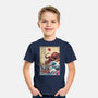 Hunting The Kraken In Japan-Youth-Basic-Tee-DrMonekers