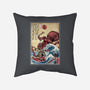 Hunting The Kraken In Japan-None-Removable Cover w Insert-Throw Pillow-DrMonekers