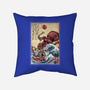 Hunting The Kraken In Japan-None-Removable Cover w Insert-Throw Pillow-DrMonekers