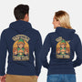 Trip Essentials-Unisex-Zip-Up-Sweatshirt-Popnotic