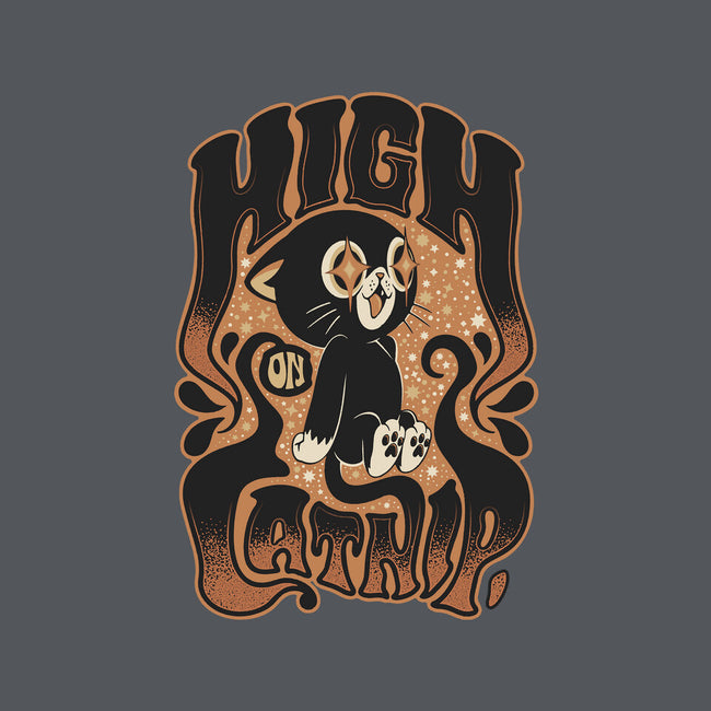 High On Catnip-Womens-Fitted-Tee-Popnotic
