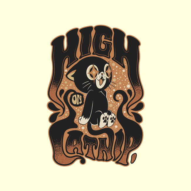 High On Catnip-None-Fleece-Blanket-Popnotic