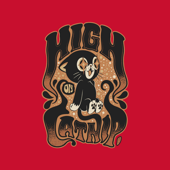 High On Catnip-Unisex-Basic-Tee-Popnotic