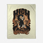 High On Catnip-None-Fleece-Blanket-Popnotic