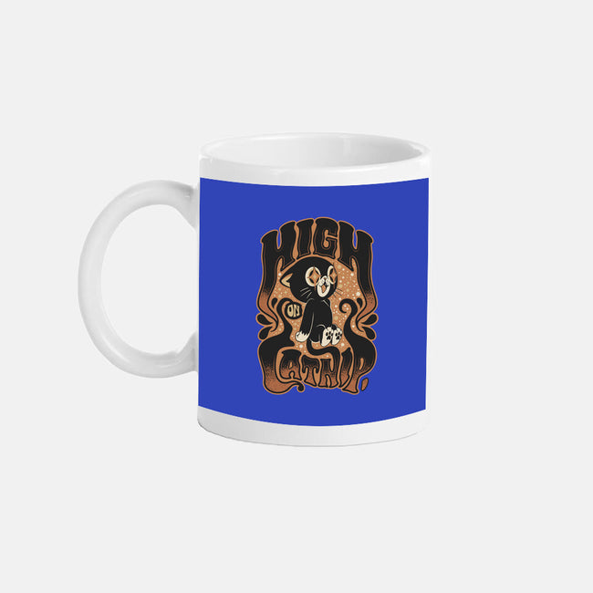 High On Catnip-None-Mug-Drinkware-Popnotic
