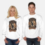 High On Catnip-Unisex-Crew Neck-Sweatshirt-Popnotic