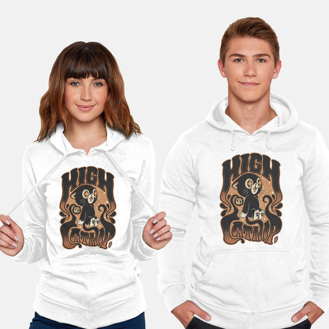 High On Catnip-Unisex-Pullover-Sweatshirt-Popnotic
