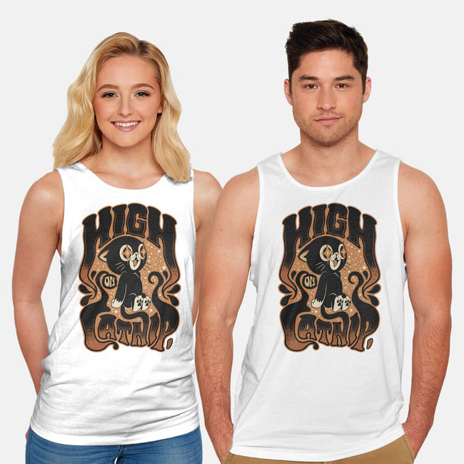 High On Catnip-Unisex-Basic-Tank-Popnotic